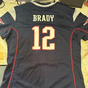 Tom Brady Super Bowl LI New England Patriots Women’s Nike Jersey Sz Small